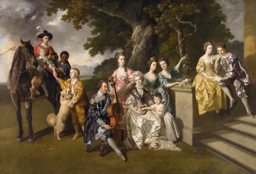 Die Familie von Sir William Young